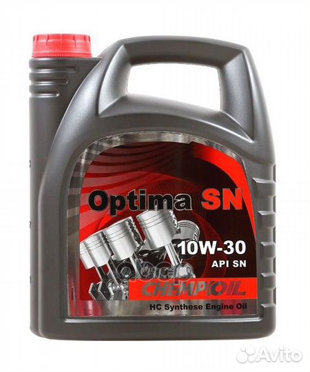 10W-30 Optima SN, A3/B3 4л (полусинт. мотор. ма