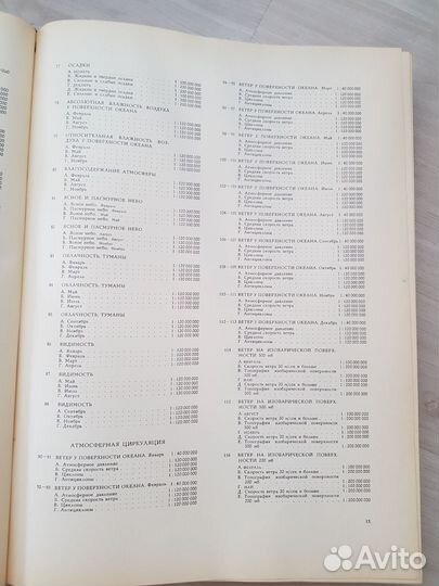 Атлас Океанов 1977г. Атлантический и Индийский