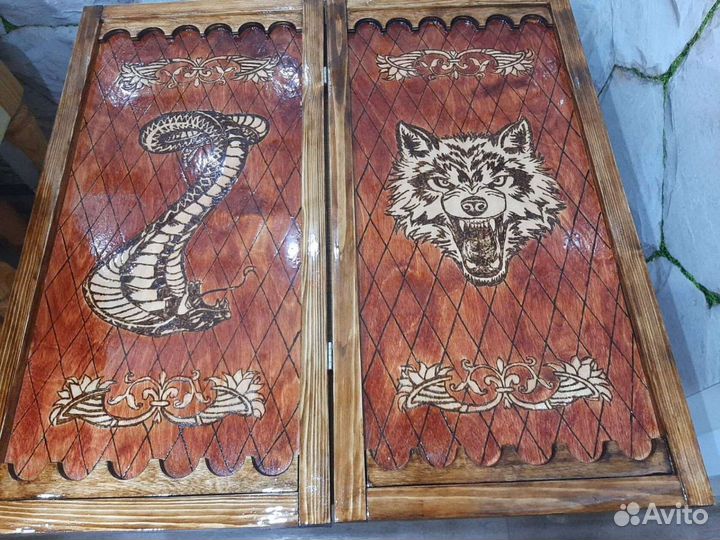 Нарды ручной работы