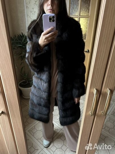 Шуба из куницы