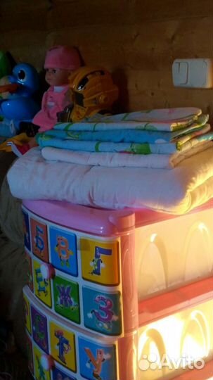 Постельное бельё в детскую кроватку
