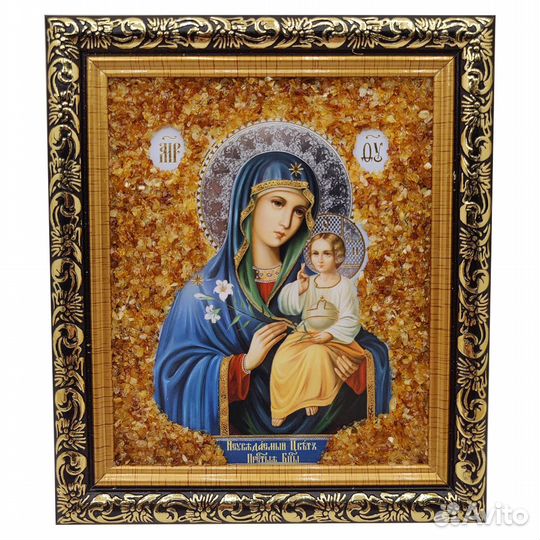 Иконы из янтаря