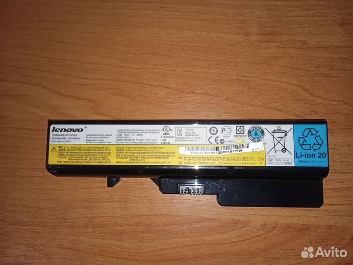 Батарея для ноутбука lenovo