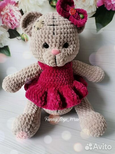 Мишка ручной работы