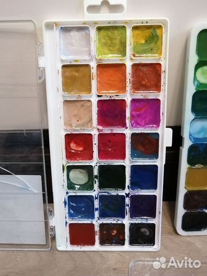Акварель краски (набор)