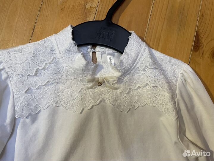 Трикотажная блузка для девочки