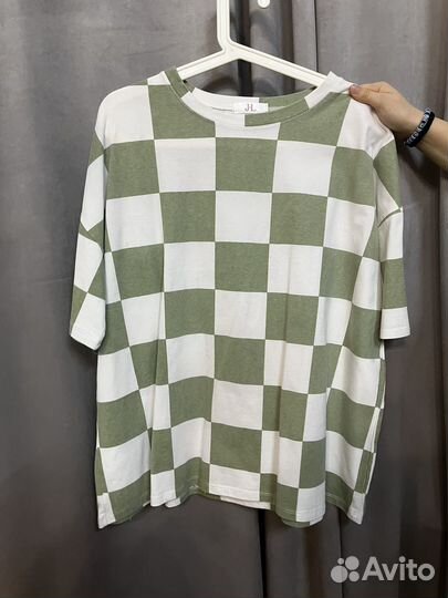 Футболка в клеточку