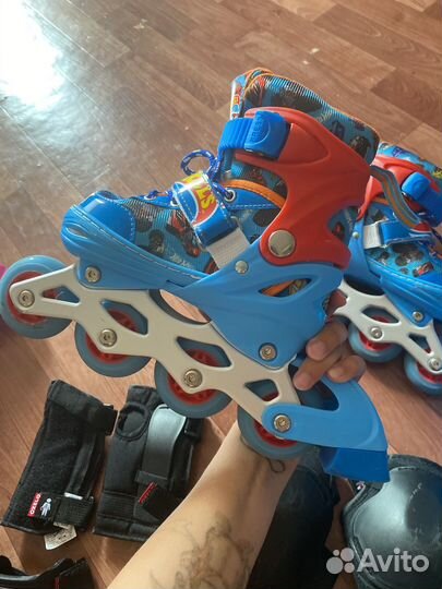 Роликовые коньки детские бронь
