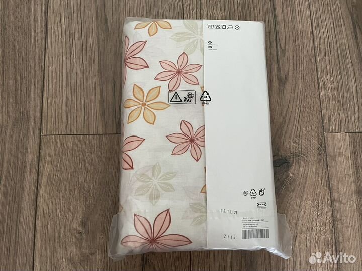 Скэрммал икеа постельное белье цветы