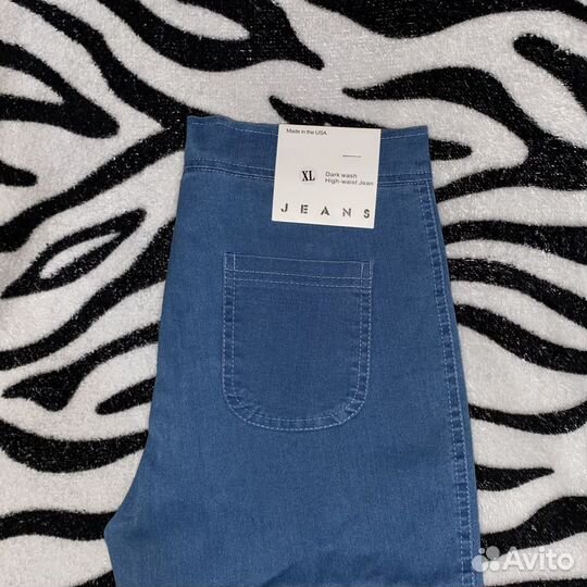 Голубые джинсы скинни (новые)