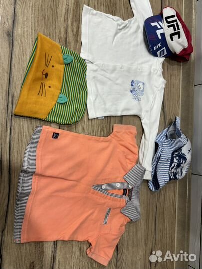 Пакет вещей на мальчика 74-80р