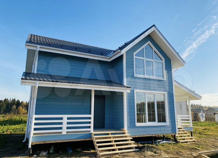 Дом 134,6 м² на участке 7 сот.