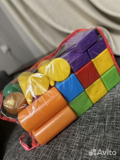 Большой детский конструктор