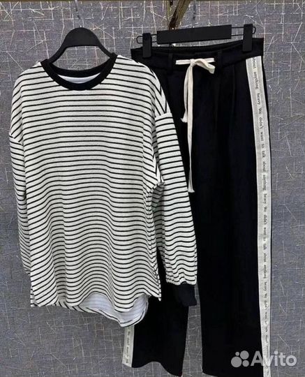 Костюм женский штаны палаццо и кофта