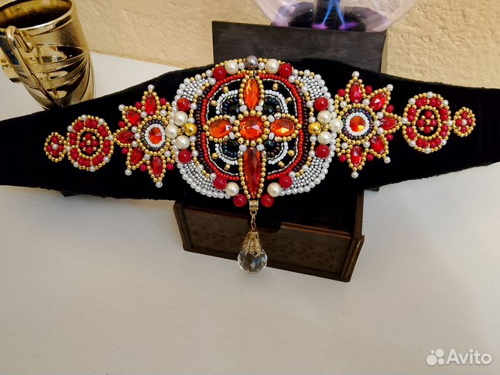 Ошейник для собак ручной работы