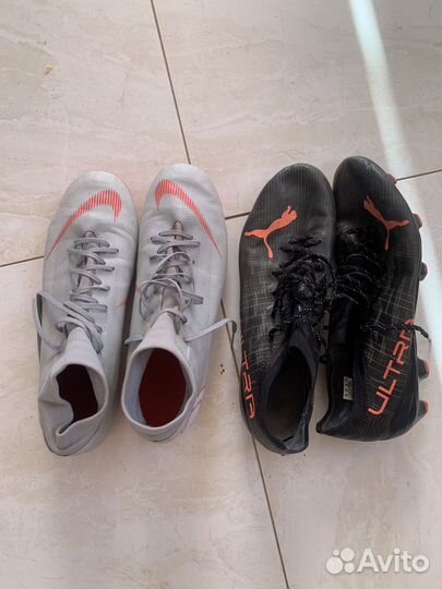 Футбольные бутсы больших размеров