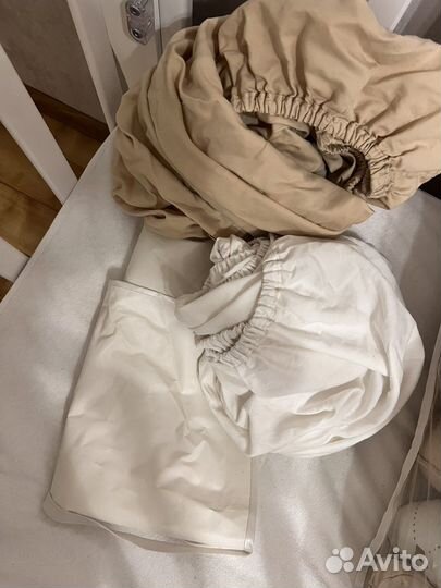 Подушки и косичка в детскую кроватку