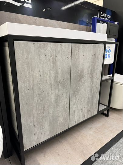 Тумба с умывальником 100 см (раковина 80 см)