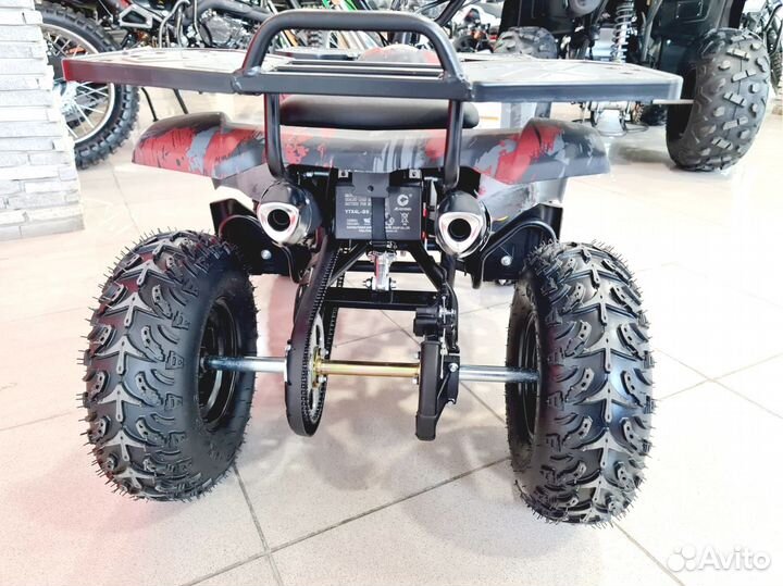 Детский квадроцикл Mini Grizlik X16 (PS, BW) motax