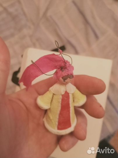 Ёлочная игрушка. ссср.Ватная