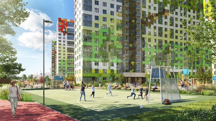 2-к. квартира, 49,5 м², 3/26 эт.