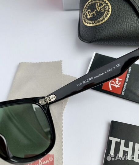 Очки ray ban wayfarer 54 зеленые