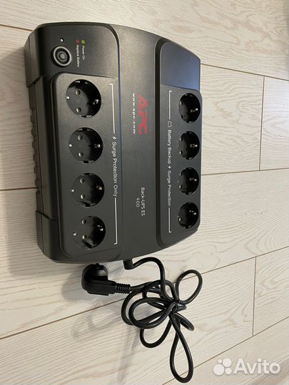 Ибп APC Back-UPS ES 400VA BE400-RS