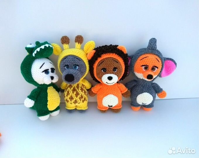 Мягкие игрушки ручной работы