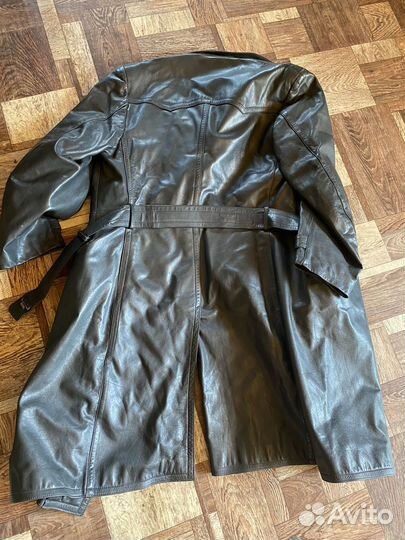 Плащ мужской кожа натуральная