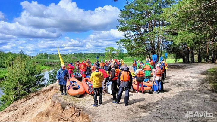 Сплавы на байдарках и рафтах