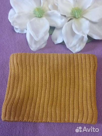 Комплект шапка и снуд