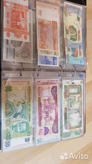Коллекция импортных банкнот 330шт
