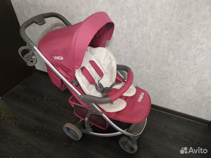 Прогулочная коляска Babyton Cosmo Red