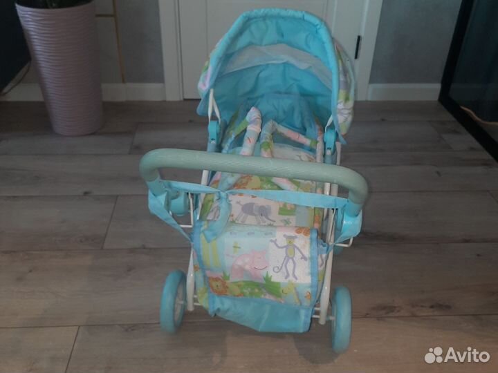 Коляска для кукол модульная 45см lanson toys
