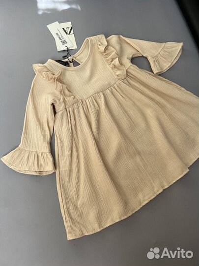 Платье на девочку zara 80,86, 92