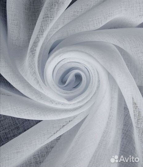 Тюль под лен 4 и 5 метров на 250, 260 и 270 см