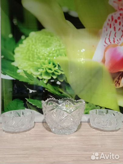 Хрустальная ваза