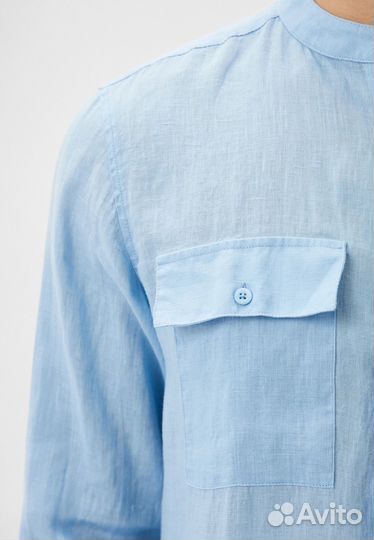 Рубашка лен Richmond (54) новая с биркой