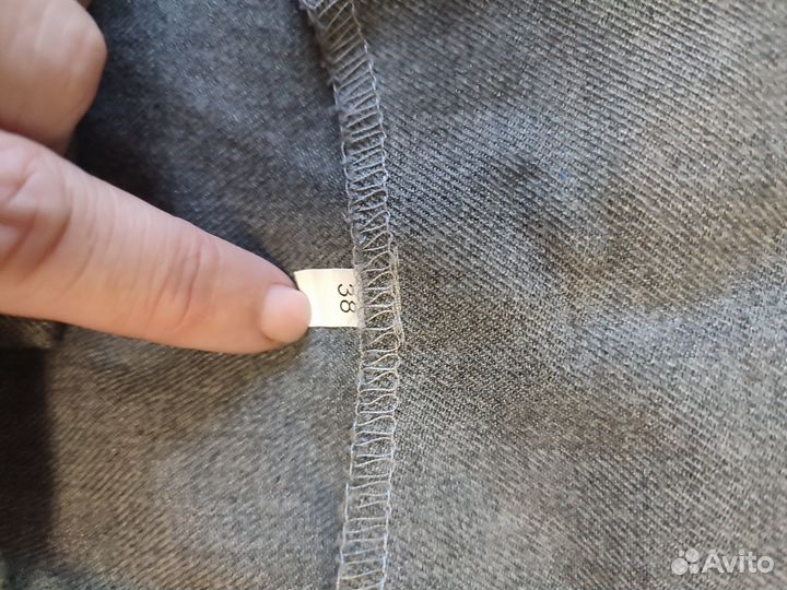 Школьная форма для девочки серая в розовую клетку