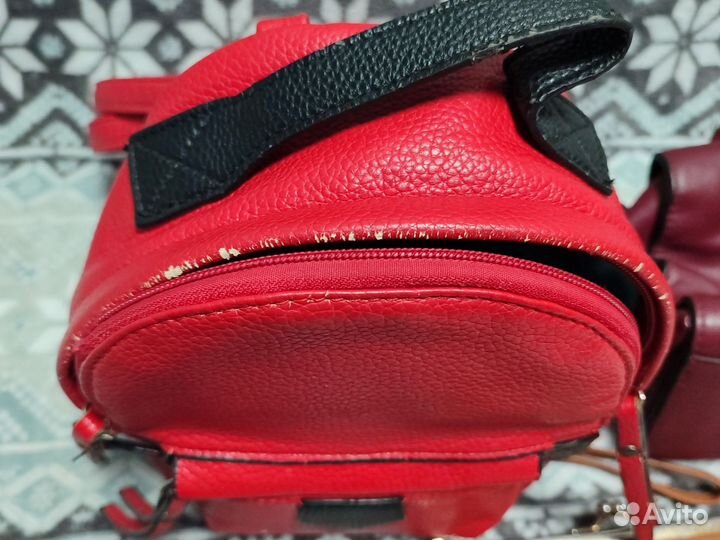 Комплект рюкзак, сумка, кошелёк