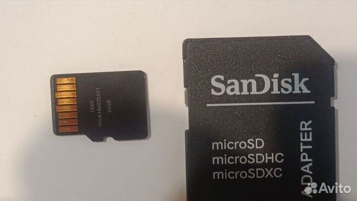 Карта памяти Kingston microsdxc 64 гб Class 10