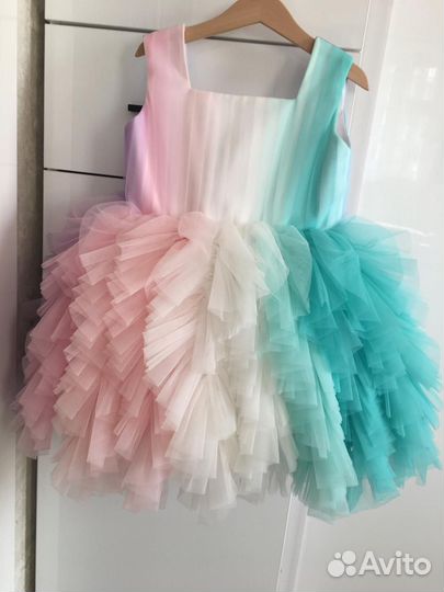 Детское пышное платье