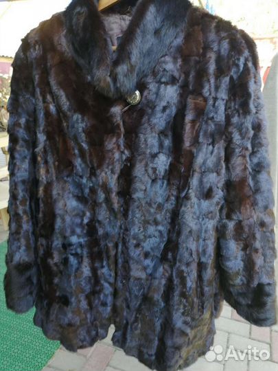 Норковая шуба 58 размер