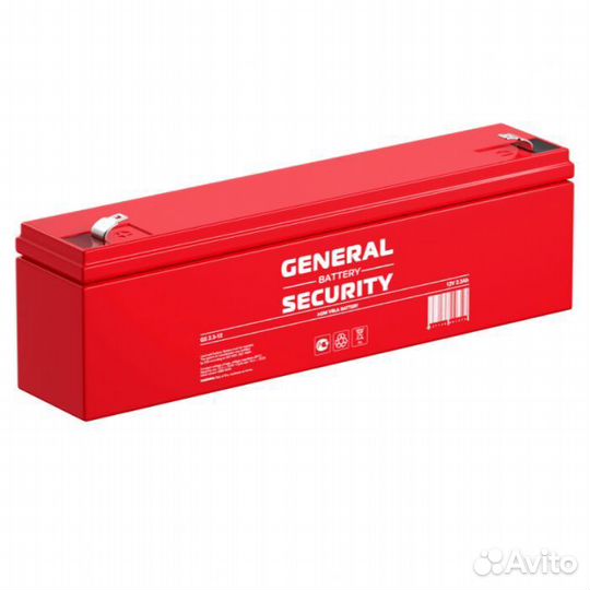 Аккумулятор general security серии GS 2.3-12 оптом
