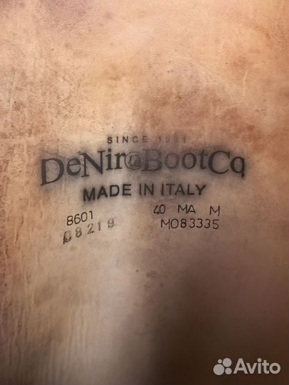 Сапоги выездковые De Niro (конный спорт)