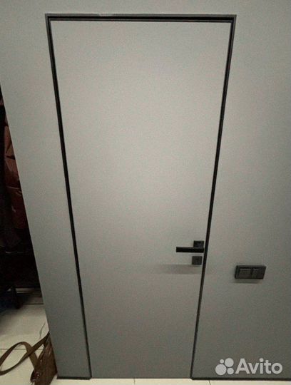 Скрытые двери под покраску