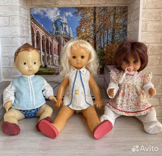 Куклы СССР 1960-1970гг. Винтаж