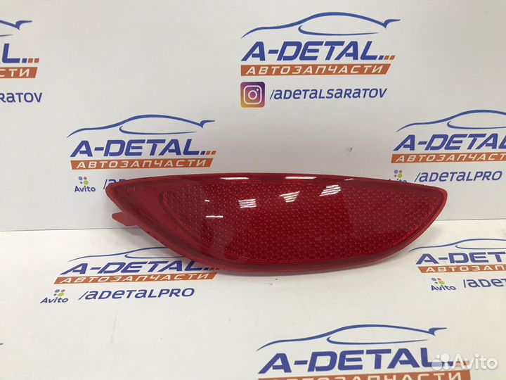 Катафоты заднего бампера Hyundai Solaris (2011-14)