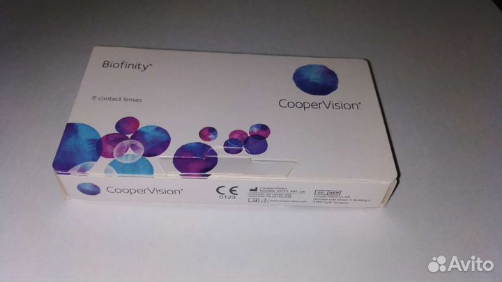 Линзы биофинити cooper vision -5