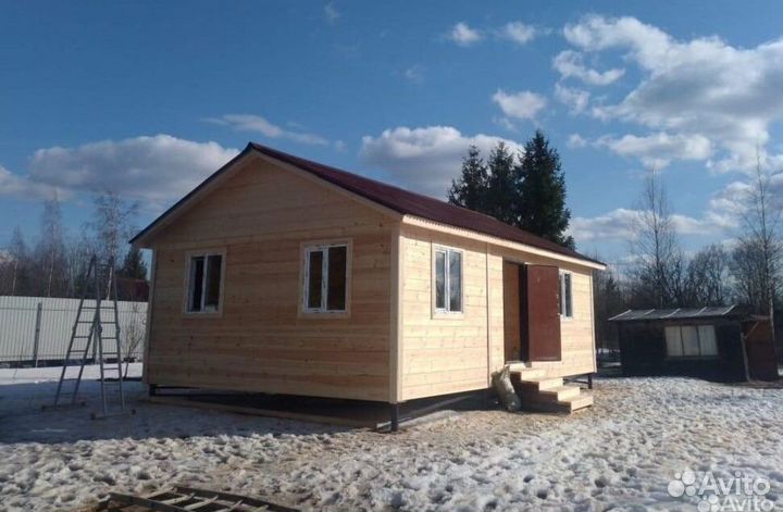 Дачный домик 6х8 Реальная цена под ключ